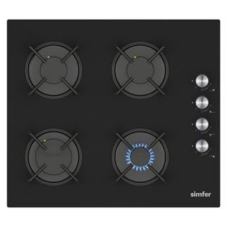 Simfer 3046 Siyah Ankastre Ocak