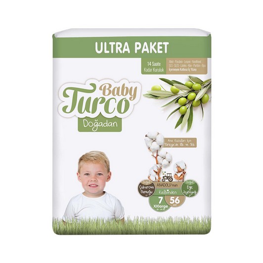 Baby Turco Ultra Paket XXL 56 lı