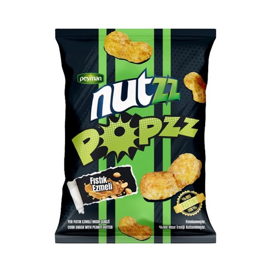Peyman Nutzz Popzz Fıstık Ezmeli 90 gr