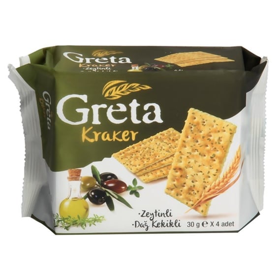 Greta Zeytinli Kekikli Kraker 120 gr