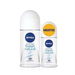 Nivea Roll On Kadın Fresh Natural 50 Ml+25 Ml