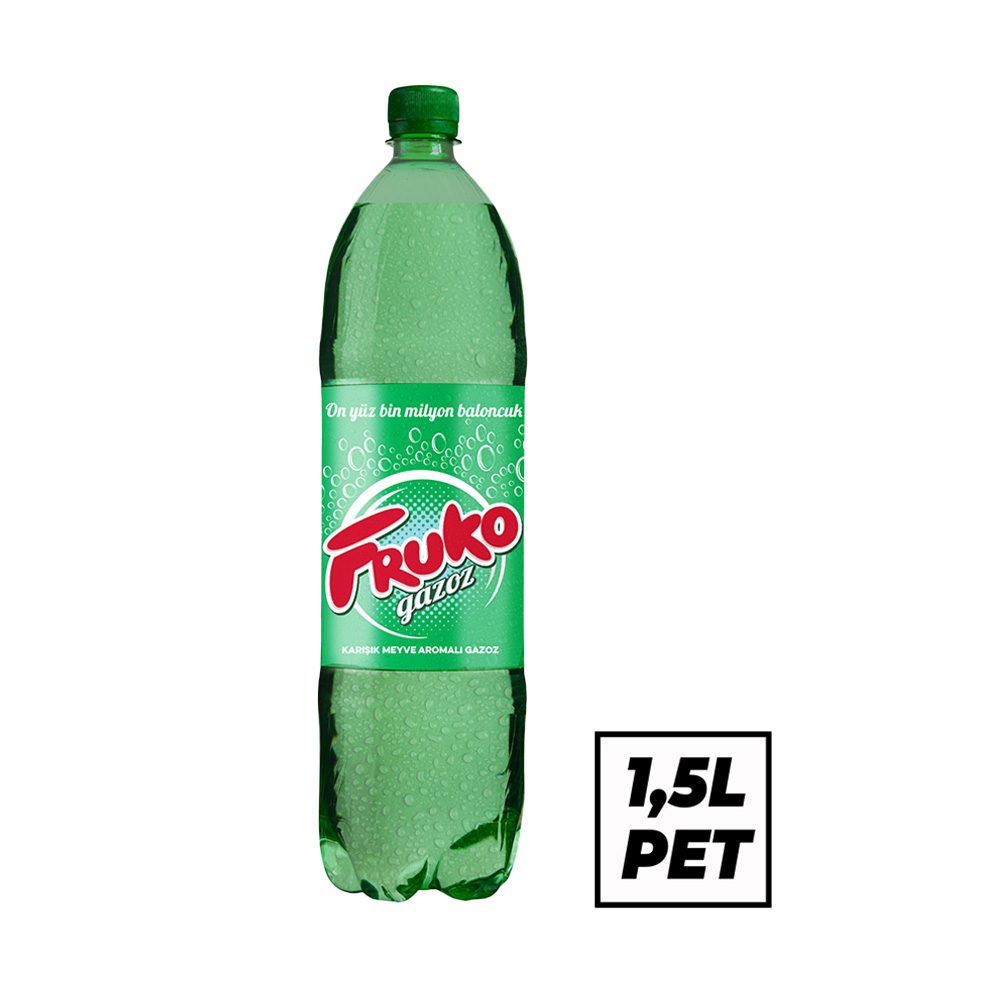 Fruko Gazoz Pet 1.5 lt