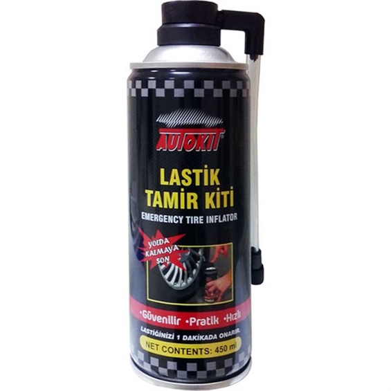 İstanbul Autokit Lastik Tamir Kiti 450 ml