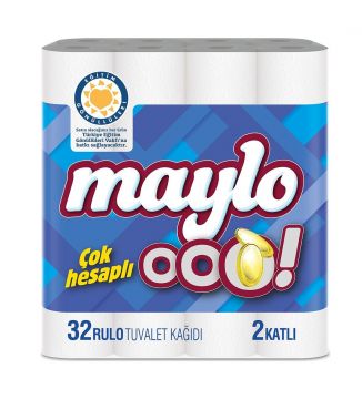 Maylo Ooo! Tuvalet Kağıdı 32 Rulo 2 Katlı