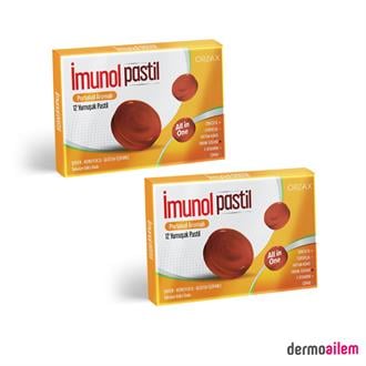 İmunol Pastil Portakal Aromalı