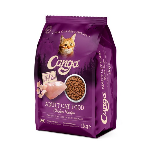 Cango Yetişkin Kedi Maması Tavuk Etli 1kg