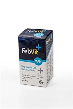 Febvit Man 60 Kapsül - Eski Ambalaj