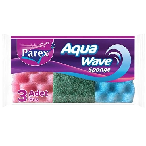 Parex Sünger Aqua Wave 3'lü