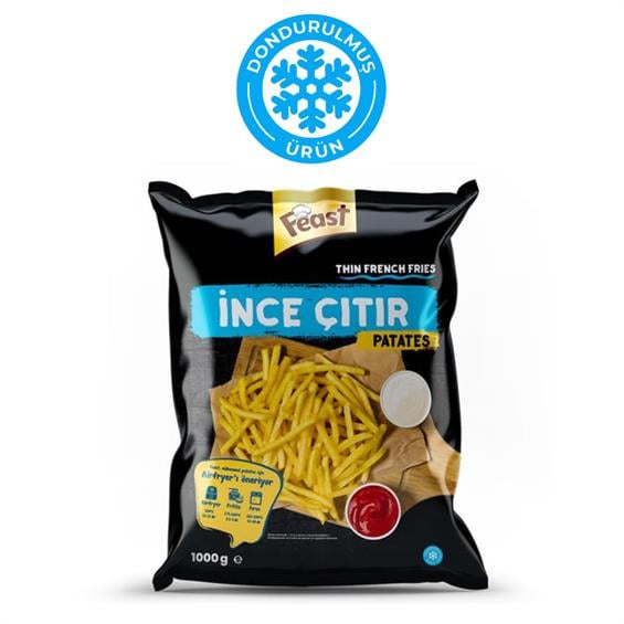 Feast Patates İnce Çubuk 1000 gr