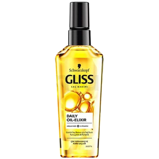 Gliss Saç Bakım Yağı Dily Oil Elixir Yağ İksiri 75 ml