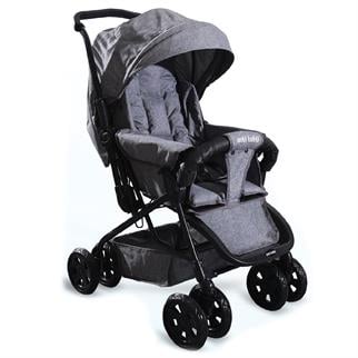 Enti Baby Vectra Siyah Gri Çift Yönlü Bebek Arabası
