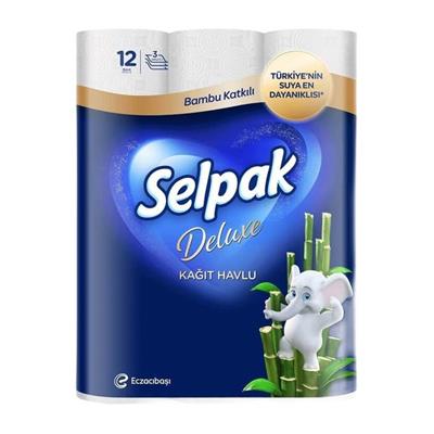 SELPAK BAMBU KATKILI HAVLU 12 LI