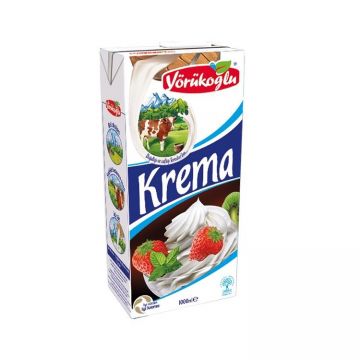 Yörükoğlu Sıvı Krema 1 Litre