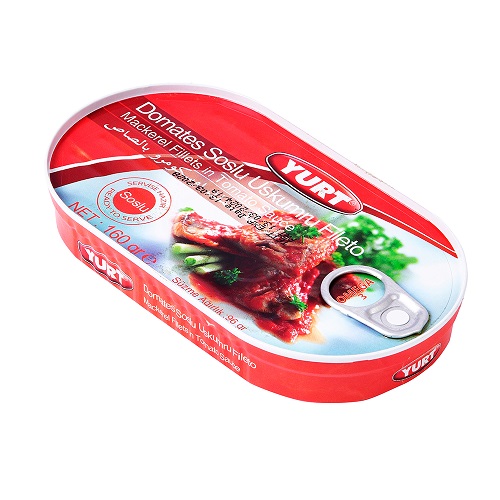 Yurt Soslu Uskumru Fileto 160 gr