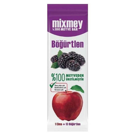Mixmey Böğürtlenli Meyve Barı 20 gr