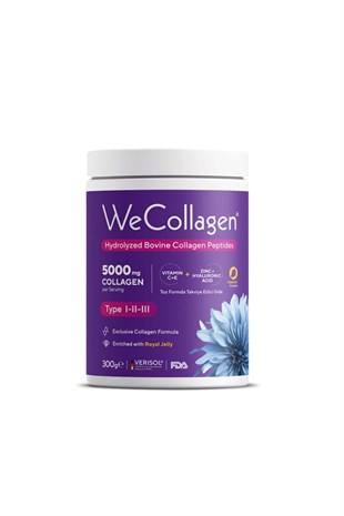WeCollagen Tip 1-2-3 Toz Kolajen 300 gr