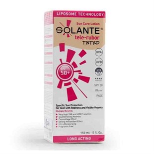 Solante Tele-Rubor Tinted Sun Care Losyon SPF50+ 150 ml
