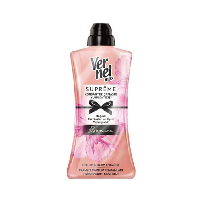 Vernel Max Konsantre Çamaşır Yumuşatıcısı 1200 ml (50 Yıkama) Supreme Romance