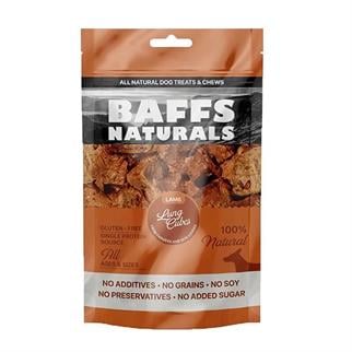 Baffs Natural Kuzu Ciğer Bisküvi Köpek Ödülü 100 Gr