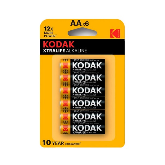 Kodak Kalem 4+2'li Xtralife Alkalin 