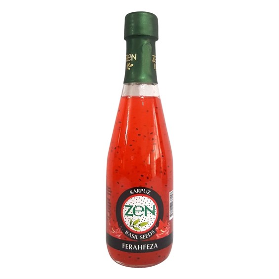 Zen Basil Fesleğen Tohumlu Karpuz ve Çilekli İçecek 330 ml