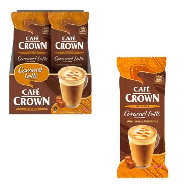 Cafe Crown Selection Caramel Latte 21,5 Gr x 10 Adet