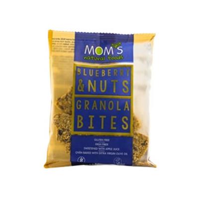 MOM'S NATURAL FOODS 40g BLUEBERRY&NUTS GRANOLA BITES