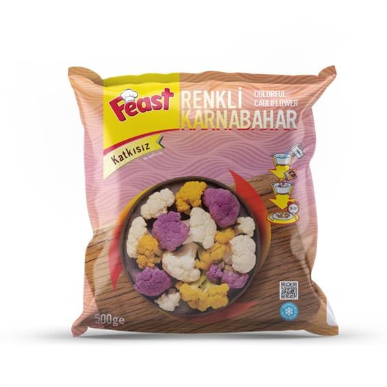 Feast Renkli Karnabahar 500 gr