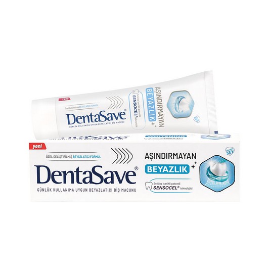 Dentasave Aşındırmayan Beyazlık Diş Macunu 75 ml