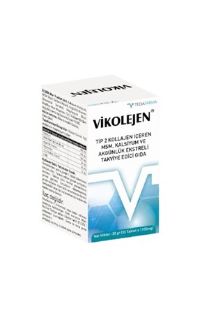 Vikolejen Tip 2 Collagen 30 Tablet