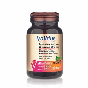 Validus Gymnema Sylvestre 400 mg + Cinnamon 300 mg 90 Kapsül