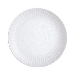 Cottage Beyaz Yemek Tabağı 20 Cm