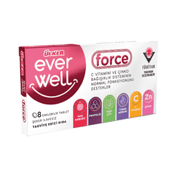 Everwell C Vitamini Çinko Çiğneme Tableti 8'li