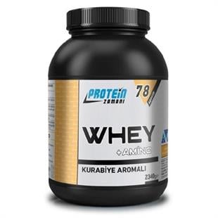 Protein Zamanı Whey Amino Kurabiye Aromalı Protein Tozu 78 Servis 2340 gr