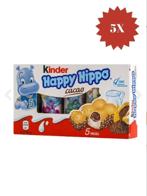 KINDER HAPPY HIPPO 20.70GR