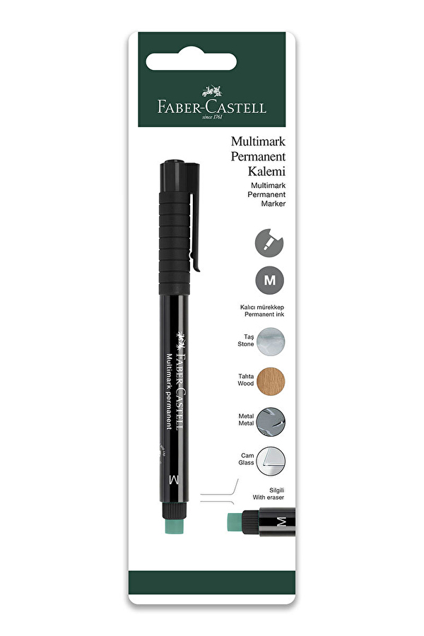 Faber-Castell Bls Permanent K Siyah (M) Tekli