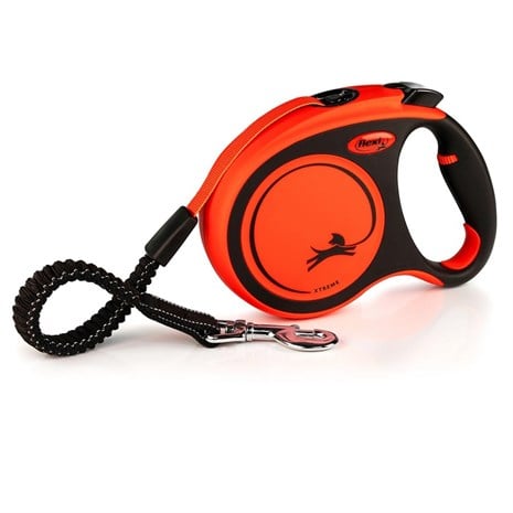 Flexi XTreme Otomatik Şerit Tasma Medium 5 mt Turuncu