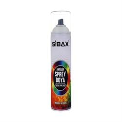 Sibax Akrilik Sprey Boya 400 ml Mat Beyaz RAL9010