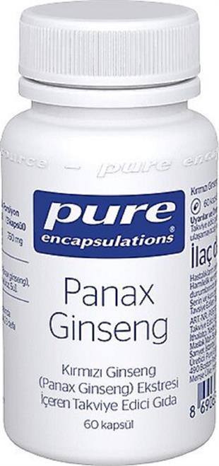 Pure Encapsulations Panax Ginseng 60 Kapsül
