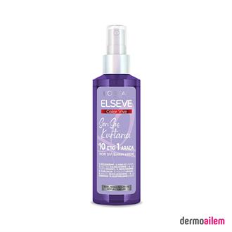 Loreal Elseve Sarı Saç Kurtarıcı 10 Etkili Mor Sıvı Bakım Kremi 150 ml