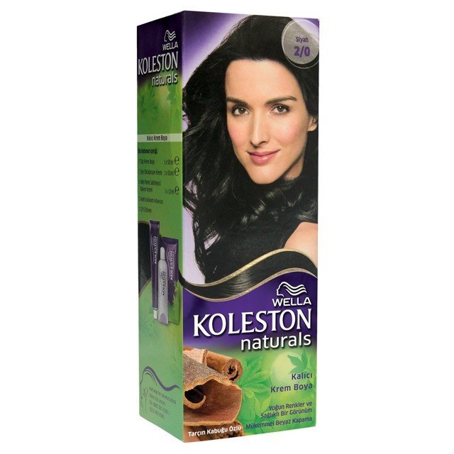 Wella Koleston Naturals Saç Boyası 2/0 Siyah