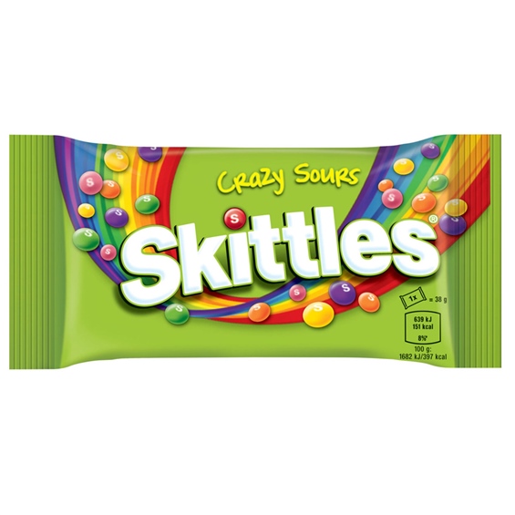 Skittles Draje Eksı Meyve Aromalı 38 gr