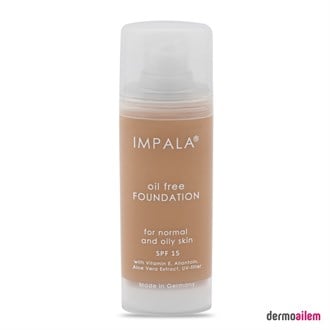 IMPALA Fondöten yağlı cilt (Valfli)- Foundation for oily skin No: 5
