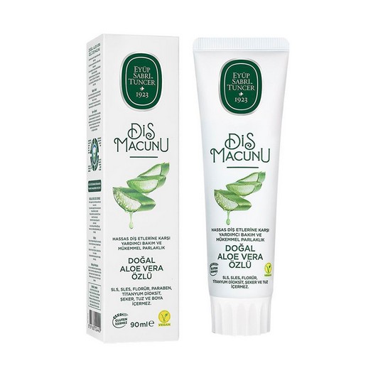 Eyüp Sabri Tuncer Diş Macun 90m Doğal Aloe VÖzlü