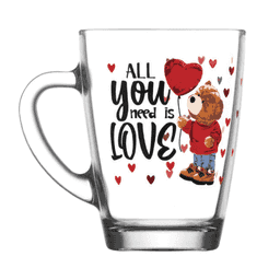 Teddy Bear Kulplu Bardak 350 Cc