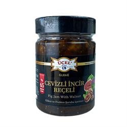Üçel Reçel Cam Meyveli Cev.İncirli 400 Gr
