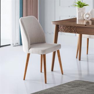 Karataş LU-640 Luna Sandalye V-02/ Ceviz