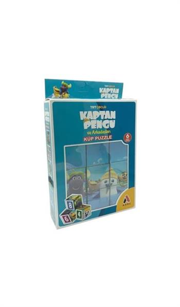 TRT Çocuk Kaptan Pengu ve Ark. Küp Puzzle