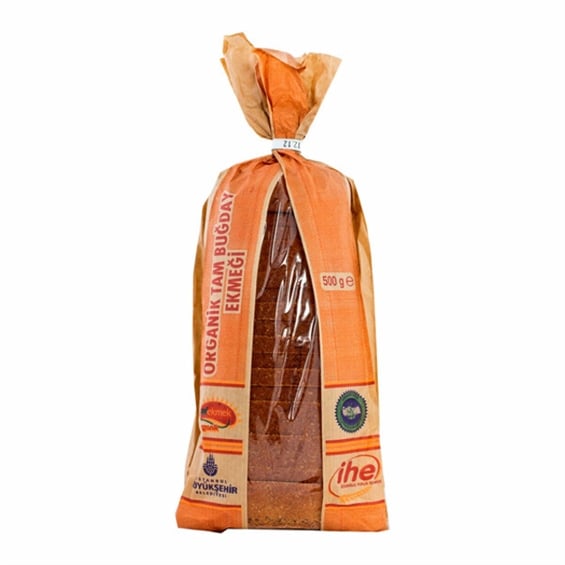 IHE Organik Tam Buğday Ekmeği 500 gr