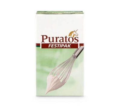 Puratos Festipak Şekersiz Bitkisel Krem Şanti 1 Lt